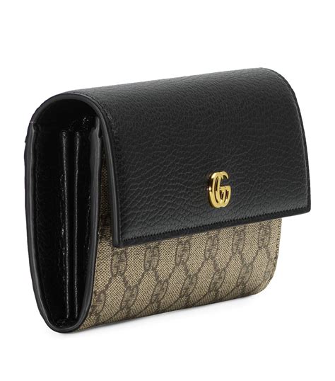 gucci gg marmont continental wallet in wild rose|Gucci Marmont wallet men's.